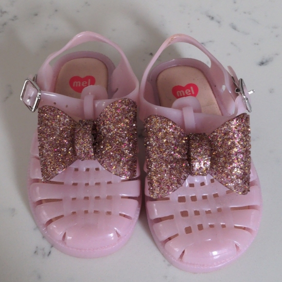 mini melissa baby sandals